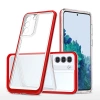 HURTEL CLEAR 3IN1 ETUI DO SAMSUNG GALAXY S22 ŻELOWY POKROWIEC Z RAMKĄ