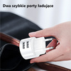 USAMS ŁADOWARKA PRZEJŚCIÓWKA SIECIOWA 2XUSB DO MAGSAFE IPHONE 12 13 14 2,1A