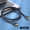 USAMS KABEL DISPLAYPORT 2M DO MONITORA 4K 60HZ Z WYSOKĄ ROZDZIELCZOŚCIĄ
