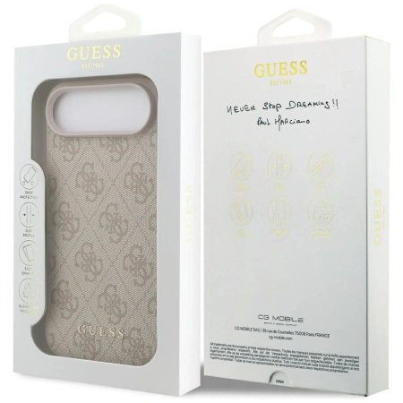 GUESS ETUI CLASSIC 4G DO IPHONE 17 AIR O WYSOKIEJ JAKOŚCI I DŁUGOTRWAŁEJ