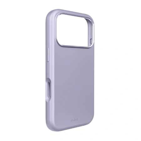 Etui silikonowe Pure Icon Mag Pro Liquid Silicone na iPhone 17 Pro Max kompatybilne z MagSafe, z ochroną aparatu i aluminiowymi przyciskami - różowe