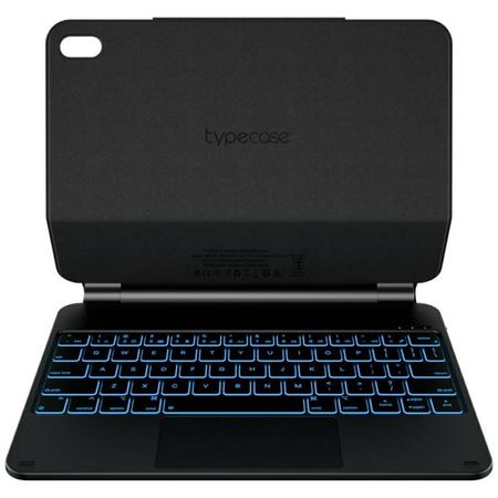 Etui Typecase Edge z klawiaturą do iPad  11" (A16) 2025 / iPad 10.9" 2022 czarny