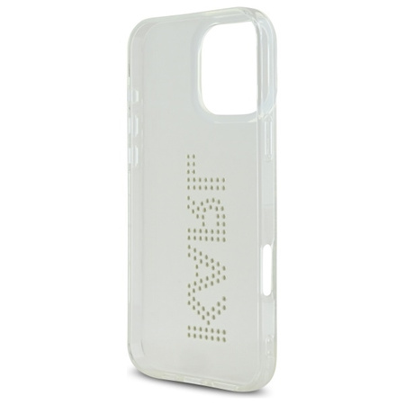 KARL LAGERFELD POKROWIEC HARDCASE DO IPHONE 16 PRO MAX 6.9 IML RHINESTONES