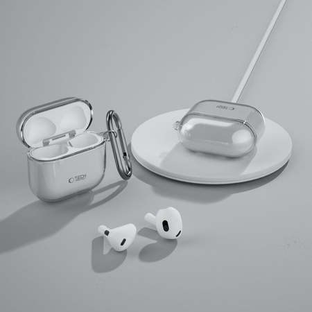 TECH-PROTECT FLEXAIR CASE DO APPLE AIRPODS 4 OCHRONNY POKROWIEC Z SILIKONU