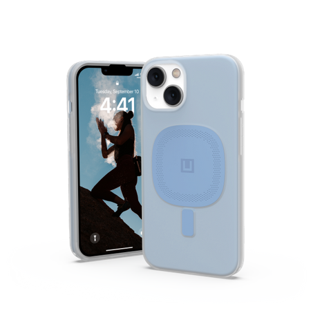 UAG Lucent [U] - obudowa ochronna do iPhone 14 Plus kompatybilna z MagSafe (cerulean)