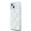 DKNY ETUI HARDCASE DO IPHONE 15 14 13 6.1 Z LOGO LIQUID GLITTER MULTILOGO