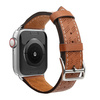 Strap Leather skórzany pasek Apple Watch SE, 8, 7, 6, 5, 4, 3, 2, 1 (41, 40, 38 mm) opaska bransoleta brązowy