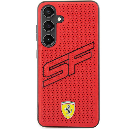 FERRARI POKROWIEC HARDCASE DO SAMSUNG S24 S921 BIG SF PERFORATED