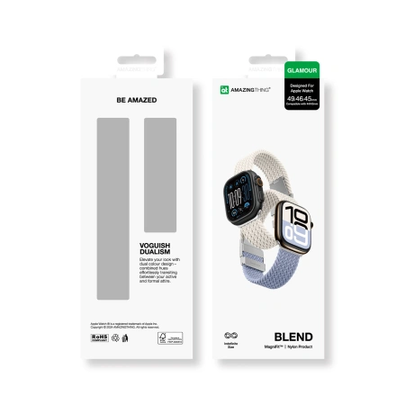 AMAZINGTHING ZESTAW 2 PASKÓW BLEND BAND DO APPLE WATCH 45 46 49MM GWIEZDNY