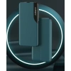 Eco Leather View Case elegancki futerał etui z klapką i funkcją podstawki Xiaomi Redmi K40 Pro+ / K40 Pro / K40 / Poco F3 pomarańczowy
