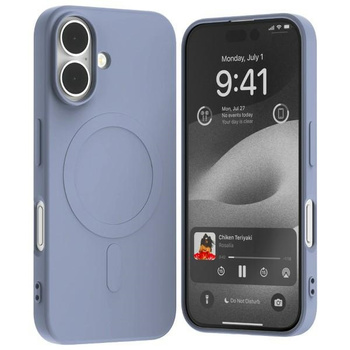 MERCURY DO MAGSAFE SEMI-SILICONE CASE DO IPHONE 16 6.1 LIGTWE ETUI