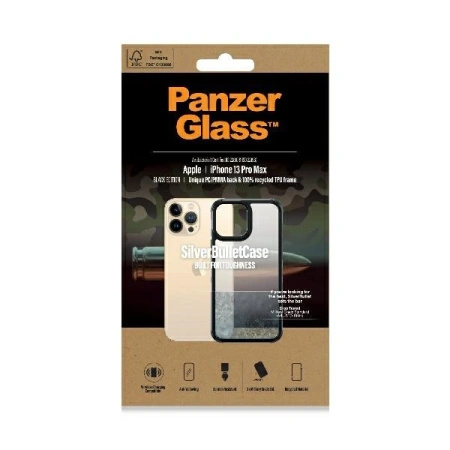 PANZERGLASS ETUI DO IPHONE 13 PRO MAX ANTYBAKTERYJNE OCHRONA MILITARY GRADE