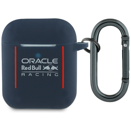 RED BULL ETUI SILIKONOWE DO AIRPODS 1 2 Z LOGO I LINIOWYM DESIGNEM