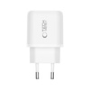 TECH-PROTECT NCA45W-GAN 2-PORT NETWORK CHARGER PD 45W / QC3.0 + LIGHTNING CABLE WHITE