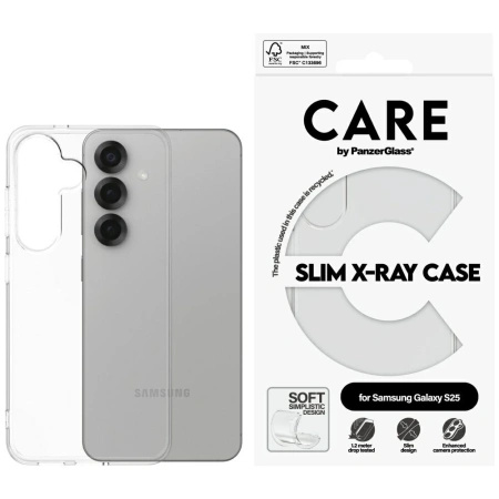 PANZERGLASS ETUI CARE BY DO SAMSUNG GALAXY S25 PRZEZROCZYSTE WYSOKA OCHRONA