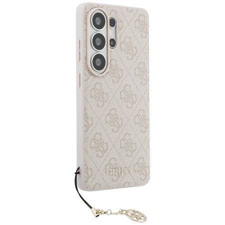 Etui Guess 4G Classic Logo Charm MagSafe do Samsung Galaxy S26 Ultra różowy
