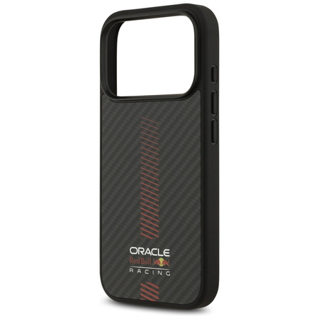 Etui Red Bull Kevlar Powerbar MagSafe do iPhone 17 Pro czarny