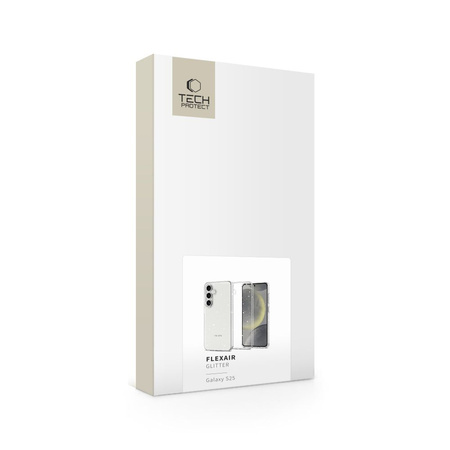 TECH-PROTECT FLEXAIR GALAXY S25 POKROWIEC OCHRONA Z PRZEZROCZYSTYM PLECKIEM