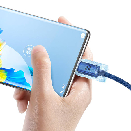 BASEUS KABEL USB DO USB-C 100W DO SZYBKIEGO ŁADOWANIA TELEFONÓW IPHONE 2M