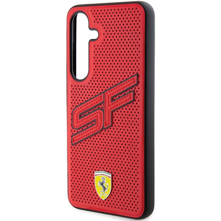 FERRARI POKROWIEC HARDCASE DO SAMSUNG S24+ S926 Z WZOREM BIG SF PERFORATED