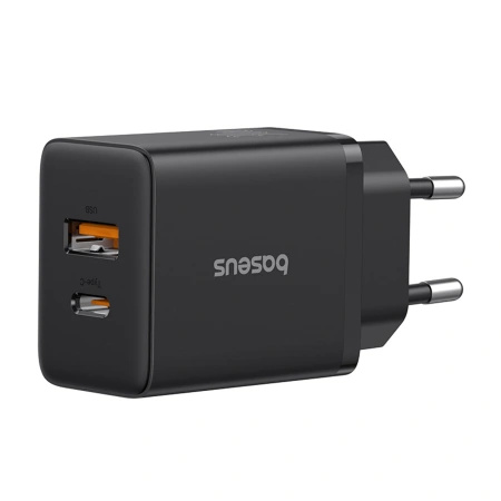 Ładowarka sieciowa Baseus Cube Pro 30W USB-C USB-A - czarna