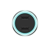 JELLICO ładowarka samochodowa F17 PD 60W 2xUSB-C Czarny