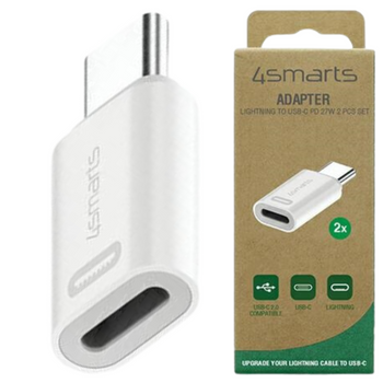4SMARTS PRZEJŚCIÓWKA USB-C DO LIGHTNING DO MAGSAFE IPHONE 11 12 13 14 27W