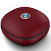 Słuchawki Bluetooth TWS BMW Leather      Metal Logo ENC czerwony