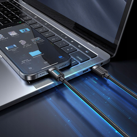 MCDODO KABEL USB-C LIGHTNING SZYBKIE ŁADOWANIE DO APPLE IPHONE 36W 1M LED