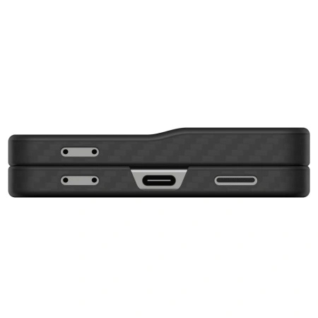 Etui Spigen AirSkin Aramid na Samsung Galaxy Z Flip 7 - czarne