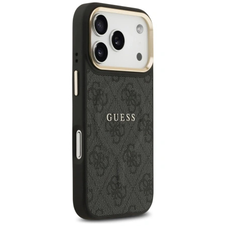 GUESS ETUI 4G PU CLASSIC LOGO MAGSAFE DO IPHONE 17 PRO LUKSUSOWA OCHRONA