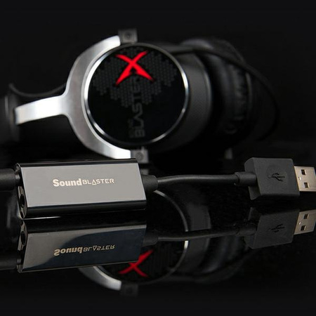 CREATIVE ZEWNETRZNA KARTA DŹWIĘKOWA SOUND BLASTER PLAY 3 DO KOMPUTERA USB