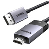 UGREEN KABEL DISPLAYPORT DO HDMI 8K 60HZ 1M DO KOMPUTERA MONITORA
