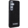 Etui Karl Lagerfeld Rhinestone Metal Logo na Samsung Galaxy S24+ - czarne