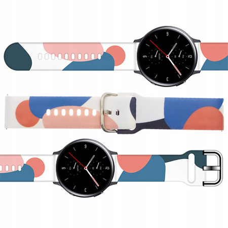 HURTEL STRAP PASEK MORO DO SAMSUNG GALAXY WATCH 46MM SILIKONOWA BRANSOLETKA