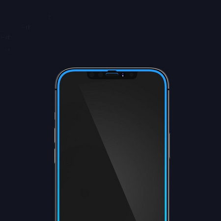 SZKŁO HARTOWANE SPIGEN GLASS FC IPHONE 12 MINI BLACK