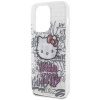 Etui Hello Kitty IML Kitty On Bricks Graffiti na iPhone 15 Pro Max - białe