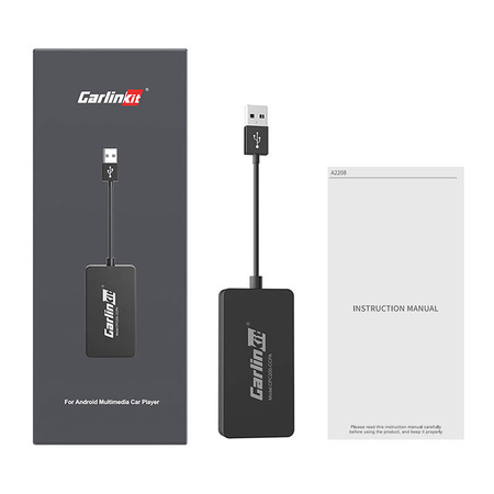 CARLINKIT ADAPTER CARPLAY ANDROID AUTO BEZPRZEWODOWY DO IPHONE 12 13 14 15