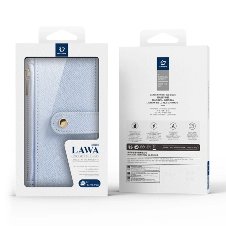 DUX DUCIS ETUI LAWA SKÓRZANE DO IPHONE 15 PRO MAX OCHRONA TELEFONU I STYL