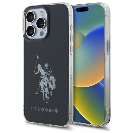 U.S. POLO ASSN. ETUI CASE POKROWIEC DO IPHONE 15 PRO MAX 6,7 SHINY BIG LOGO