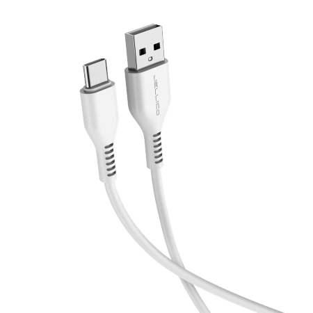 JELLICO kabel KDS-30 USB-C 3.1A 1M Biały