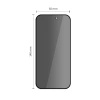 TECH-PROTECT SZKŁO PRYWATYZUJĄCE GLASS SPY+ 2-PACK DO IPHONE 16 PRO 17 PRO