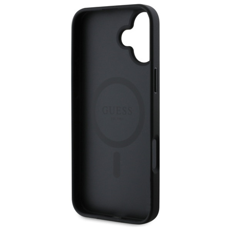 GUESS ETUI CASE HARDCASE DO IPHONE 16 6.1 DO MAGSAFE 4G RING LOGO CLASSIC