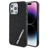 KARL LAGERFELD ETUI POKROWIEC DO IPHONE 15 PRO MAX 6.7 3D RUBBER MULTI LOGO
