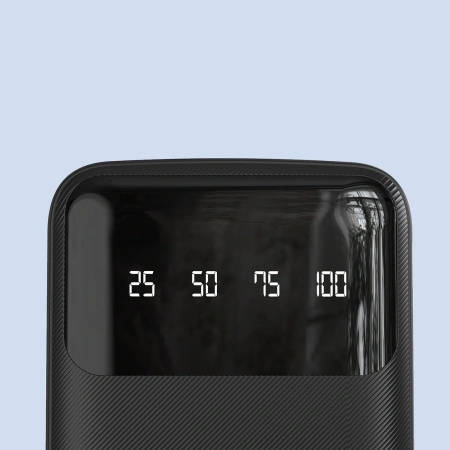 Dudao K6Pro uniwersalny powerbank 10000mAh z kablem USB, USB Typ C, Lightning czarny (K6Pro-black)