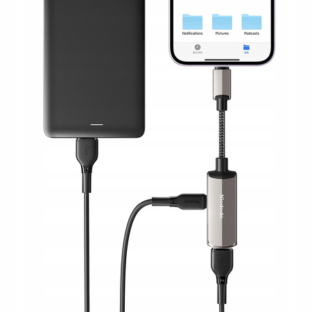 Adapter for iPhone connector for Apple phone to OTG USB 3.0 McDodo
