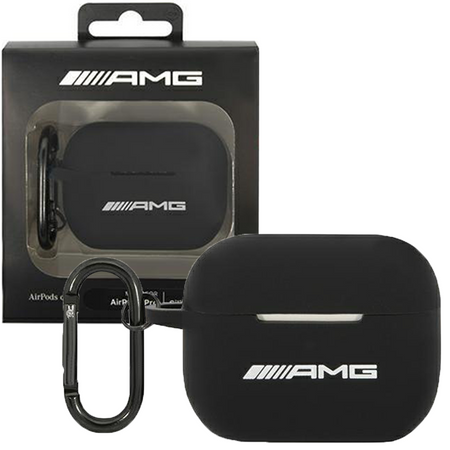AMG AMAPSLWK AirPods Pro cover czarny/black Leather