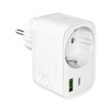 PURO ŁADOWARKA 20W POWER DELIVERY DO APPLE SAMSUNG USB-C USB-A Z GNIAZDEM