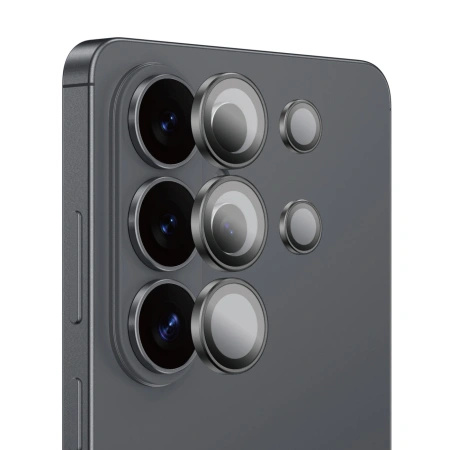 Szkło hartowane AMAZINGTHING Sapphire Radix AR Lens Glass na wyspę aparatu do Samsung S26 Ultra - czarne