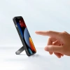 UGREEN ETUI FUSION KICKSTAND CASE DO IPHONE 13 Z ŻELOWĄ RAMKĄ I PODSTAWKĄ